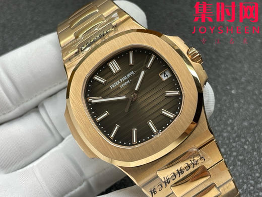 BBF百达翡丽鹦鹉螺系列 鹦鹉螺5711 全玫金棕盘 丹东324一体机 男士腕表 表径40mm 商品图1