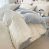 因为+所以双拼牛奶绒四件套（适用200*230㎝） 商品缩略图1
