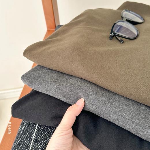 老米优品🎈预售7天左右发。《莱赛尔天丝发热磨毛立领男士打底衫》半高领休闲帅气，百搭软糯又温暖  T251023A 商品图8