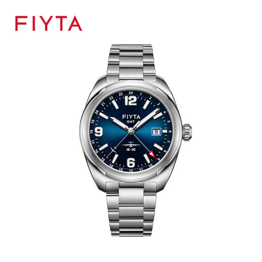 飞亚达马赫系列“大运”两地时机械手表GA881021.WLW/GA881021.HBB 商品图0