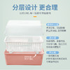 【茶花】欧式带盖沥水碗柜厨房碗筷收纳柜 商品缩略图3