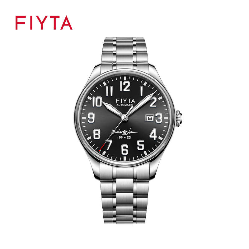 飞亚达“歼-20”战斗机精英款马赫系列机械男表GA881013.WBW