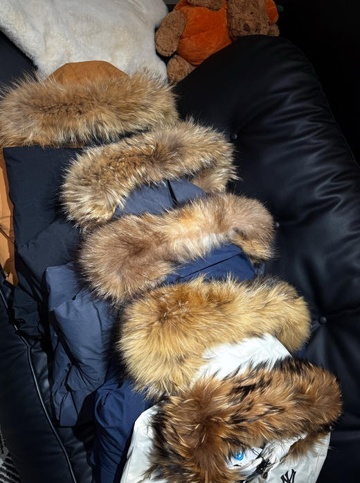 预售原单派克毛领工装羽绒服外套102308 商品图14