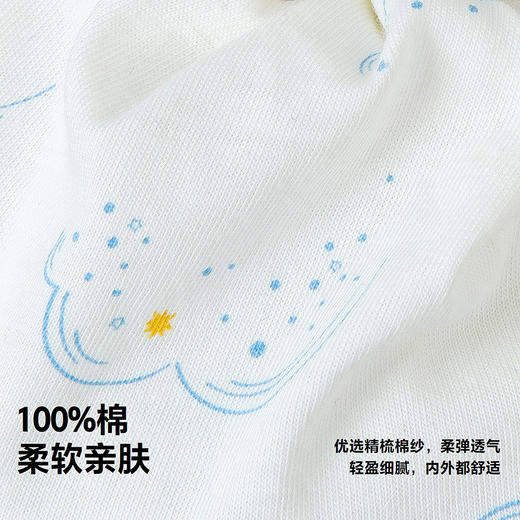 迷你巴拉巴拉婴儿帽子新生儿男女宝宝胎帽绵软透气舒适四季款 商品图3