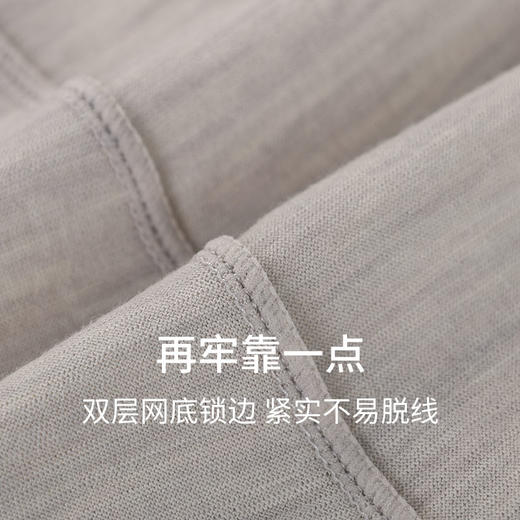 【可机洗美丽诺高支纱羊毛】SCHIESSER德国舒雅女士100%美丽诺高支纱绵羊毛可机洗160g保暖套装30/26149W 商品图3