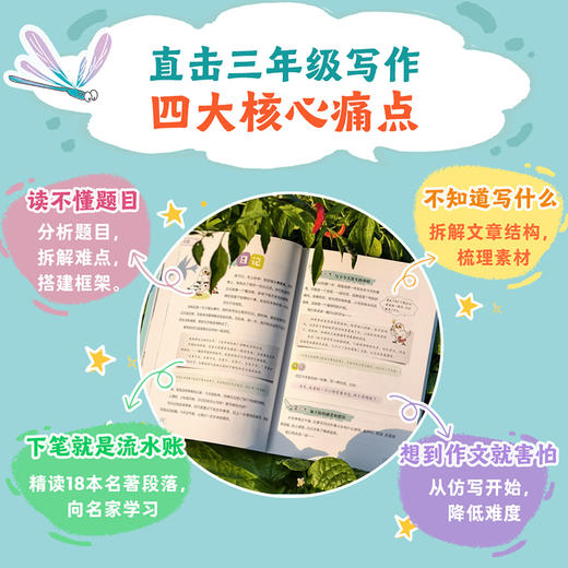 你可以写得很好.三年级同步作文(全2册) 商品图2