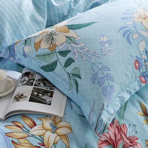 富安娜家纺 床品四件套 安巢芳菲 被套203*229cm 商品图5