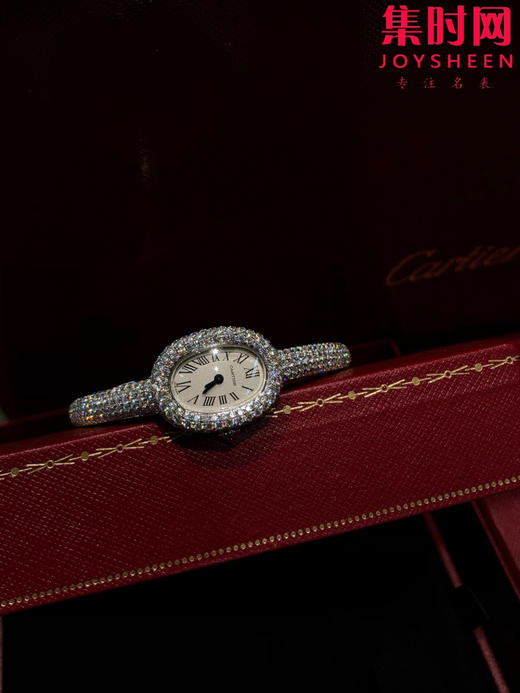 卡地亚新款浴缸系列 浴缸满天星v2版 全镶莫桑钻石 女士腕表 商品图1