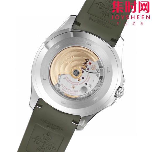 BBF百达翡丽AQUANAUT系列5168G 手雷系列 牛油果 绿手雷 丹东324一体机 男士腕表 表径42.2mm 商品图7