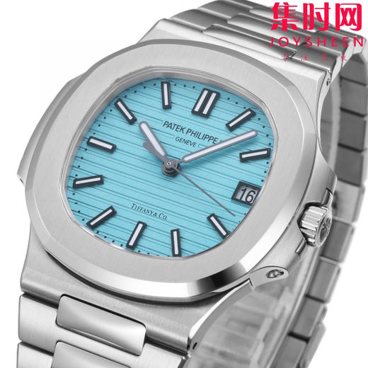 BBF百达翡丽鹦鹉螺系列 鹦鹉螺5711 蒂芙尼蓝 丹东324一体机 男士腕表 表径40mm 商品图3