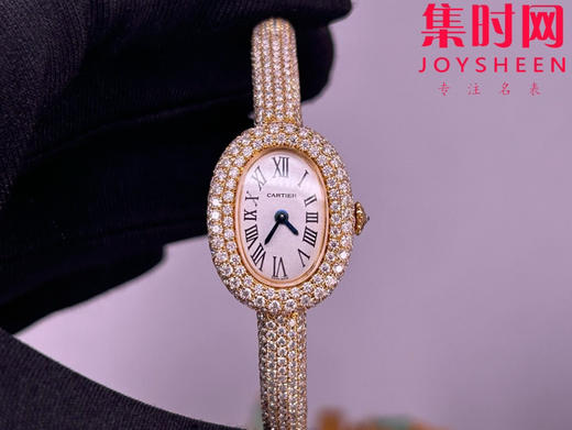 卡地亚新款浴缸系列 浴缸满天星v2版 包金➕全镶莫桑钻石 女士腕表 商品图1