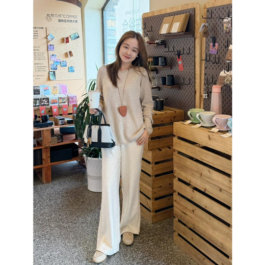 2510414    羊毛 两色长裤 休闲直筒 商品图8