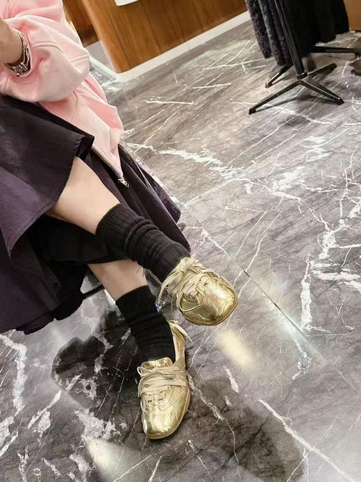 女款绑带休闲平底鞋001 商品图4