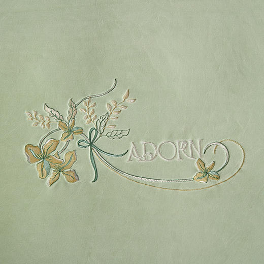 多喜爱 尊绒四件套 斑斓乐曲/序章/暮紫玫瑰/四叶花礼hl【260高克重】【尊绒面料】【立体绣花】柔软丰盈 细腻触感  防静电 商品图13