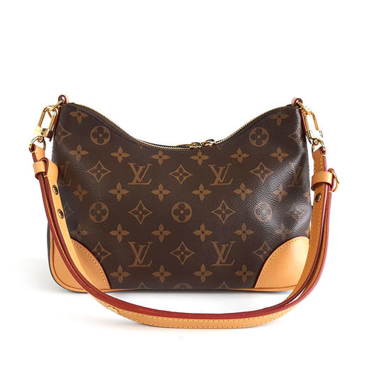 【95新】LV路易威登Boulogne M45832芯片款老花Boulogne黄牛角包单肩包女士211025AK04 商品图4