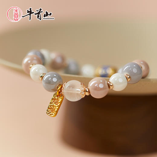 牛首山文创香灰瓷系列手串南京旅游纪念品手饰送女朋友送闺蜜礼物 商品图4