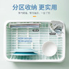 【茶花】欧式带盖沥水碗柜厨房碗筷收纳柜 商品缩略图4