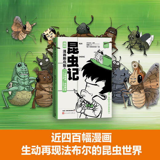 混知.昆虫记（漫画助攻版）初中必读名著 | 混知漫画助攻读名著系列 商品图2