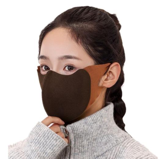【秒杀19.9❗️三个装🔥美拉德秋冬保暖口罩】御寒防风，亲肤柔软，透气不闷，立显小V脸！女高颜值秋冬季加绒加厚骑车，防风防寒护脸骑行口罩男L 商品图4