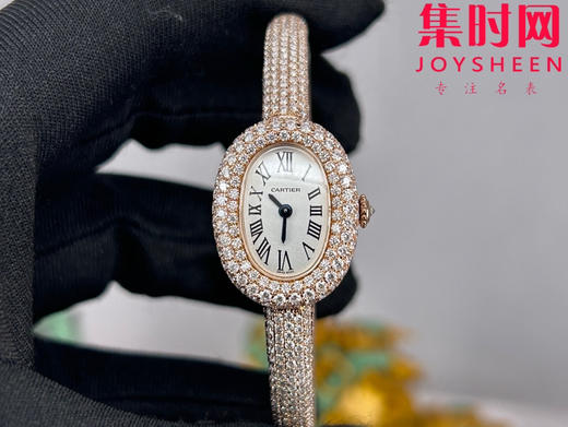 卡地亚新款浴缸系列 浴缸满天星v2版 包金➕全镶莫桑钻石 女士腕表 商品图1
