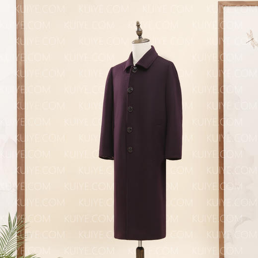 【福天华】高品质寿服毛粘女大衣（紫红、紫色）百年工艺传统寿衣 商品图1