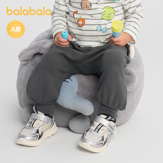 巴拉巴拉婴儿裤子宝宝长裤男女童运动裤PP裤2025秋装萌趣可爱宽松 商品图1