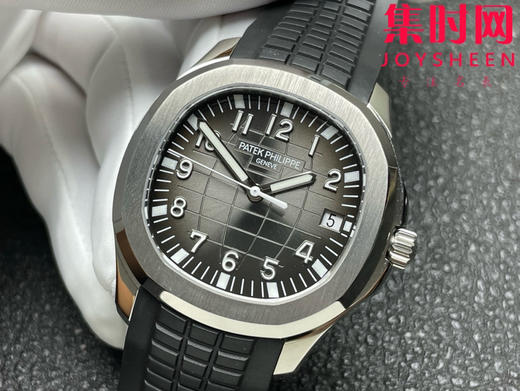 BBF百达翡丽AQUANAUT系列5167A 手雷系列 水泥灰 黑手雷 丹东324一体机 男士腕表 表径40mm 商品图3