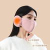 买一送一【秋冬保暖|暖暖护耳一体加绒口罩/无护耳两款可选】面料柔软亲肤，内里绒面细腻，毛绒一体护耳设计,锁温性能佳，透气孔设计可自由呼吸不憋闷，耳挂可调节，弹力不勒耳,适合多种脸型 商品缩略图6