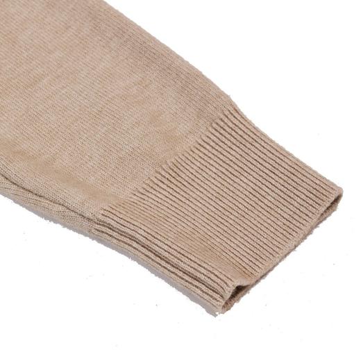 半身缘男装 秋季舒适简约日常通勤内搭百搭毛衣253312U01210002 商品图6