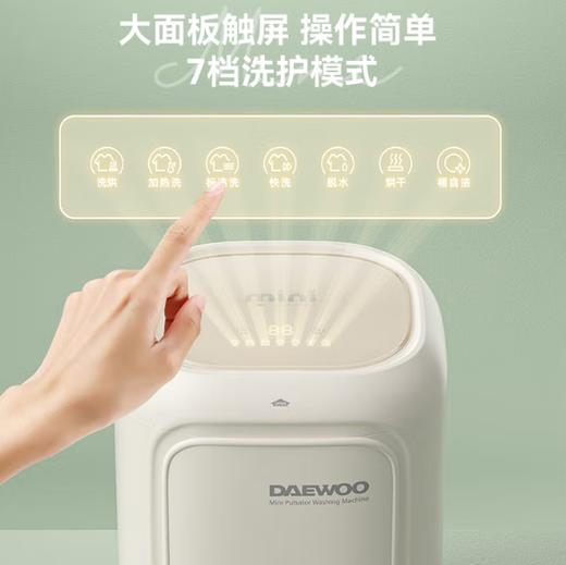 大宇洗衣机（洗脱烘一体）FM02 商品图6