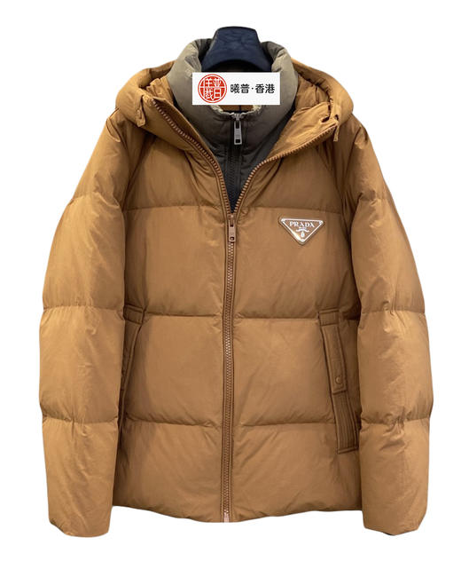 男款假两件连帽羽绒服020 商品图0