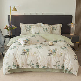 【全棉磨毛四件套】冬日必备，温暖入眠！采用高品质全棉磨毛工艺，柔软细腻，亲肤舒适！可机洗水洗，耐洗耐用！享受质感生活！