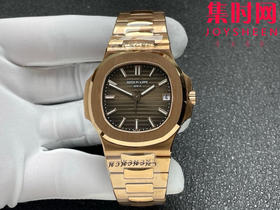 BBF百达翡丽鹦鹉螺系列 鹦鹉螺5711 全玫金棕盘 丹东324一体机 男士腕表 表径40mm