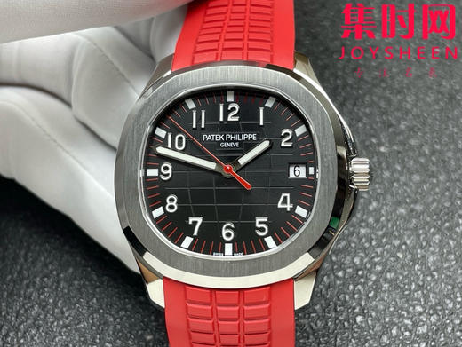 BBF百达翡丽AQUANAUT系列5167A 手雷系列 黑盘红针 新加坡特别版 红手雷 丹东324一体机 男士腕表 表径40mm 商品图2