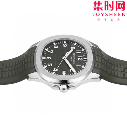 BBF百达翡丽AQUANAUT系列5168G 手雷系列 牛油果 绿手雷 丹东324一体机 男士腕表 表径42.2mm 商品图6