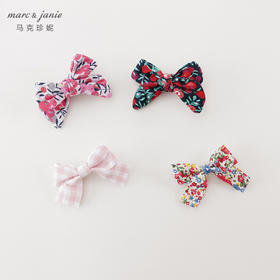 马克珍妮女童法式多彩蝴蝶结发卡 宝宝发饰551925