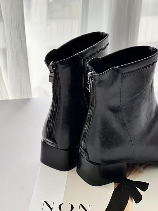 100%全牛皮❗️S加图同款牛皮瘦瘦靴 商品图14