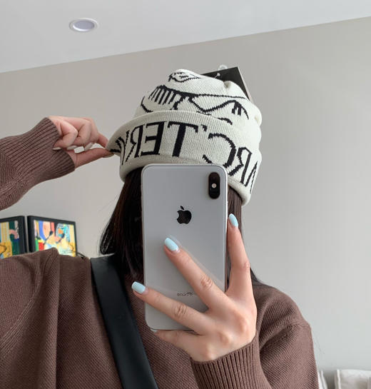 王一博同款鸟家冷帽针织帽 商品图3