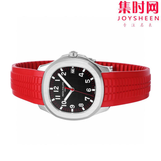 BBF百达翡丽AQUANAUT系列5167A 手雷系列 黑盘红针 新加坡特别版 红手雷 丹东324一体机 男士腕表 表径40mm 商品图5