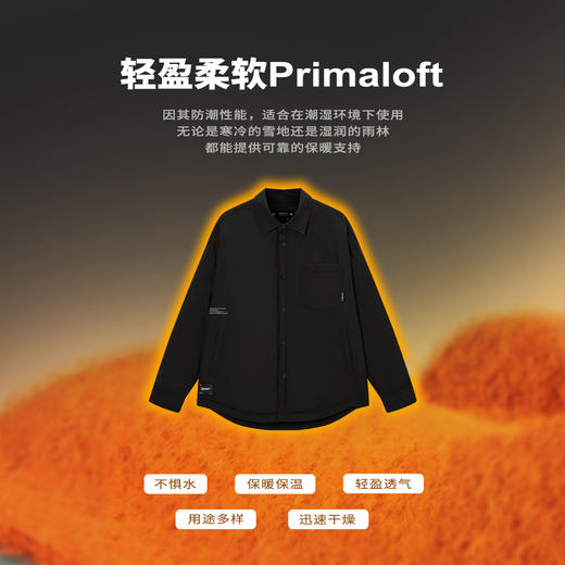 NPC潮牌特氟龙三防男士简约干练轻盈保暖夹克款棉衣NP48PJ31 商品图4