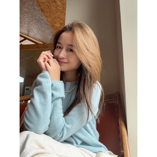 2510411   康赛妮 baby羊绒  气质老钱风 “云般”针织衫 商品图1