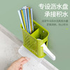 【茶花】家用加厚塑料沥水架壁挂式筷子收纳盒厨房置物架筷笼 商品缩略图2