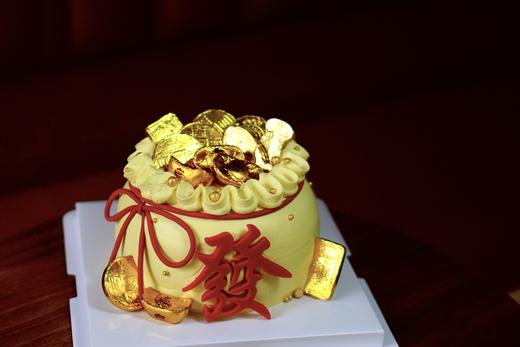 「盆满钵满」发财主题蛋糕 商品图1