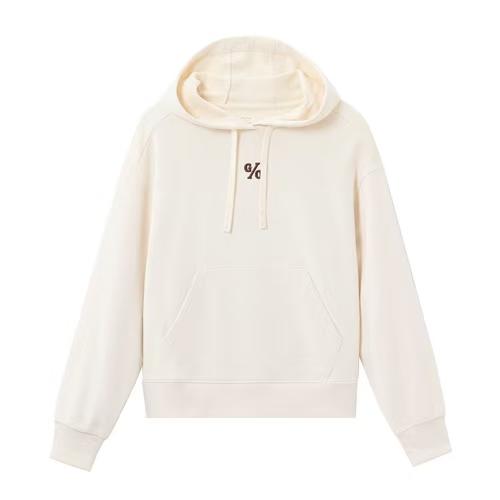 佐丹奴女装25年【卢正义同款】棉质毛圈布连帽抽绳卫衣05325620 商品图9