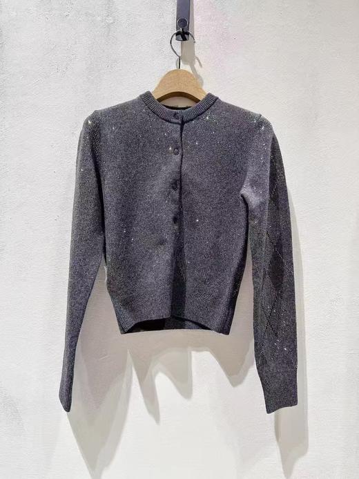 女款系扣针织开衫毛衣002 商品图0