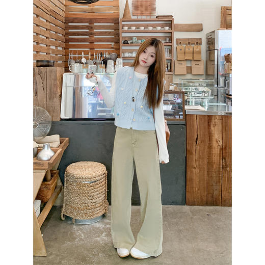 【149元任选2件】现货！蓝色针织马甲 商品图3