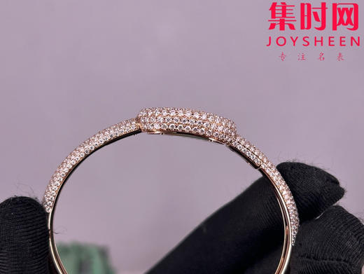 卡地亚新款浴缸系列 浴缸满天星v2版 包金➕全镶莫桑钻石 女士腕表 商品图8