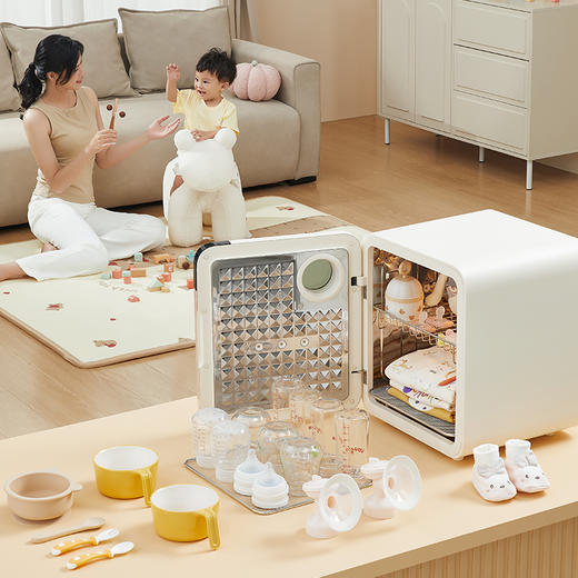 蓝宝婴儿奶瓶消毒柜烘干一体机宝宝衣物专用紫外线BP-XD09 商品图1