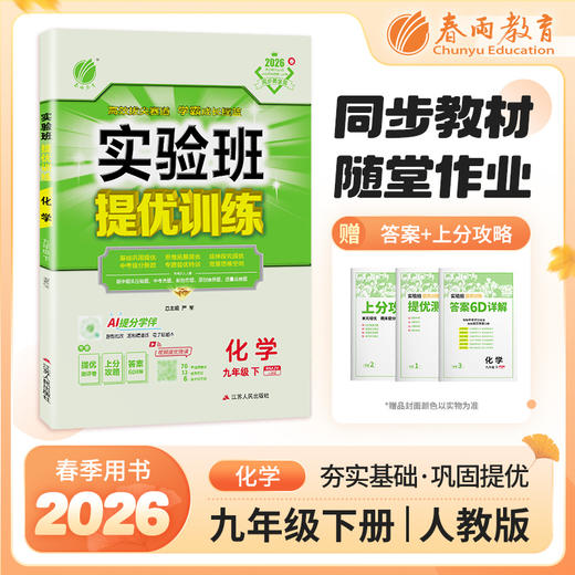 【人教版】2026年春实验班提优训练  九年级化学(下) 商品图0