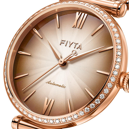 飞亚达印系列女士自动机械腕表LA850015.WLWD/LA850016.PRPD/LA850016.PKPD 商品图6